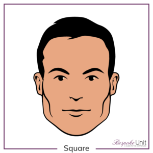 What is a man’s Square face shape?