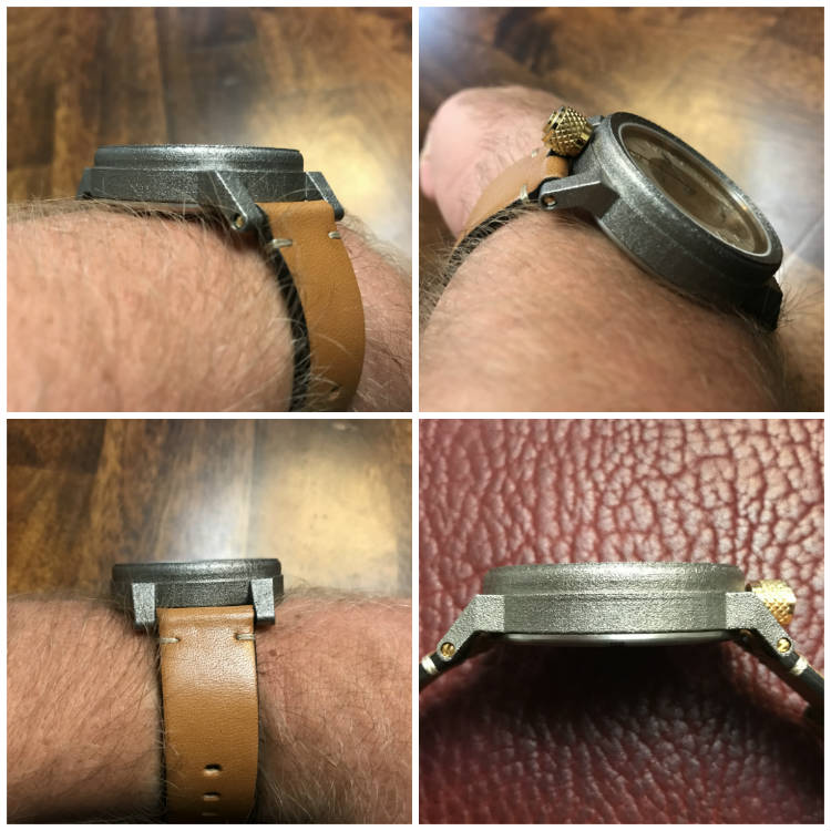 Vortic The Boston watch on the wrist images