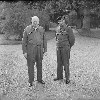 Winston Churchill In Onesie