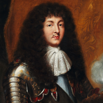 Louis XIV with Long Hair