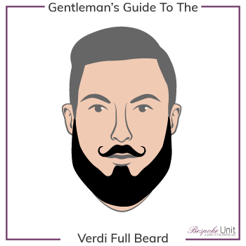 Bespoke Unit Verdi Full Beard Graphic