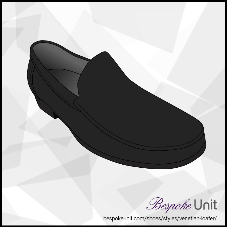 Black Venetian Loafer