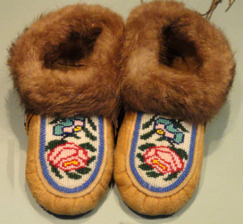 Moccasins Of Elk And Beaver