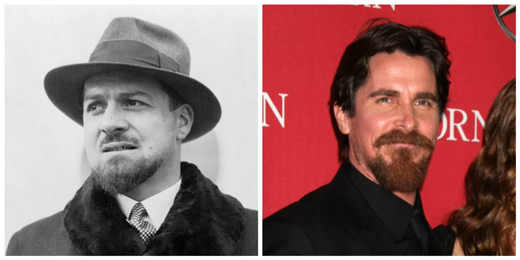 Celebrity Balbo Beards Christian Bale Italo Balbo