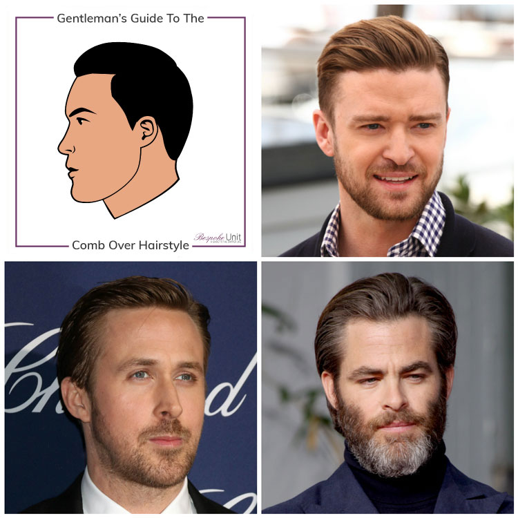Celebrity Comb Over Ideas Chris Pine Timberlake Gosling