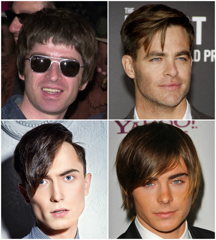 Celebrity Fringe Ideas Gallagher Chris Pine Zac Efron