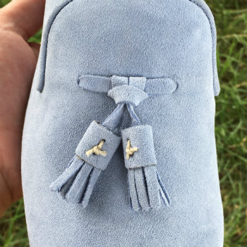 Closeup Of Tassel On Loafer