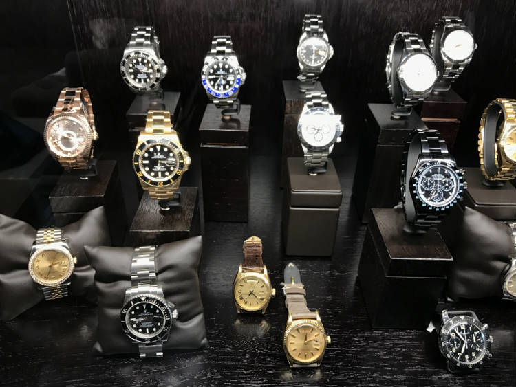 Collection of pre owned Rolex watches for sale