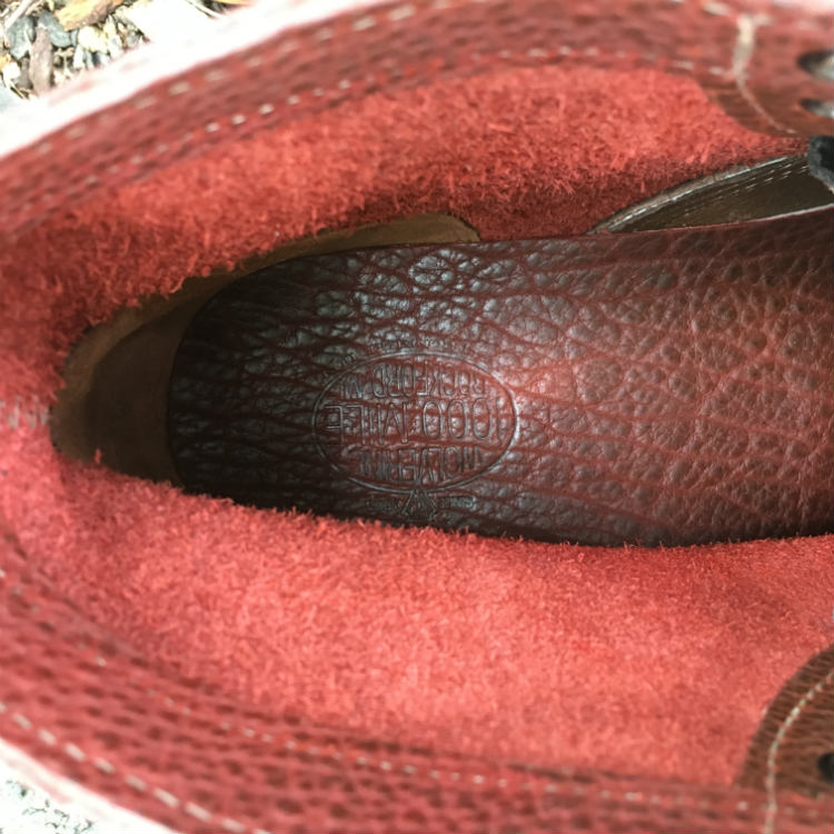Insole Of Bison Boot