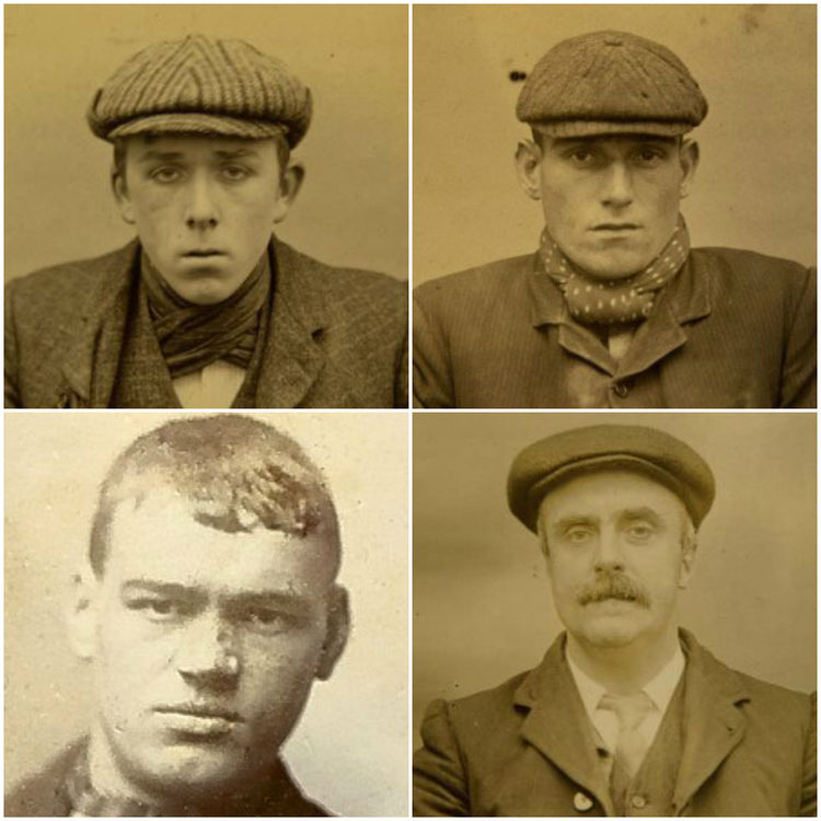 Peaky Blinders Salford Scuttlers Manchester Mug Shots