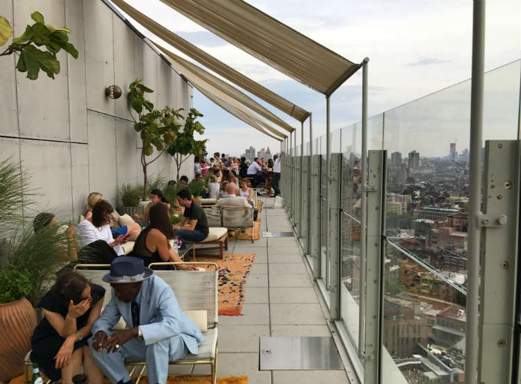 Sky Bar At The Standard High Line In New York