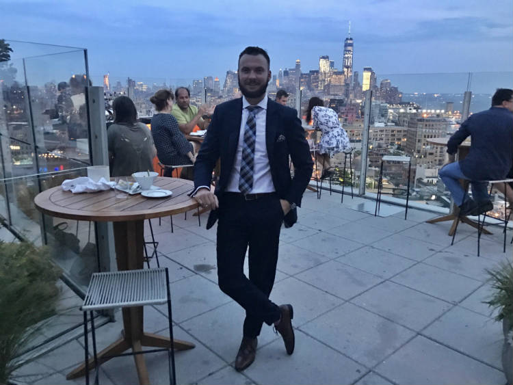 Trevor Guilday At The Standard Hotel Rooftop Bar