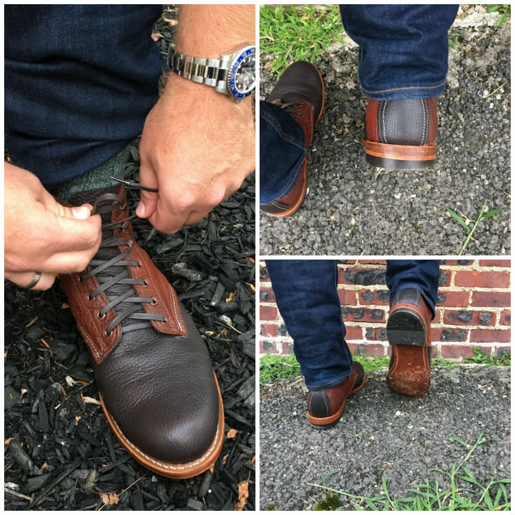 Two Tone Boot Collage