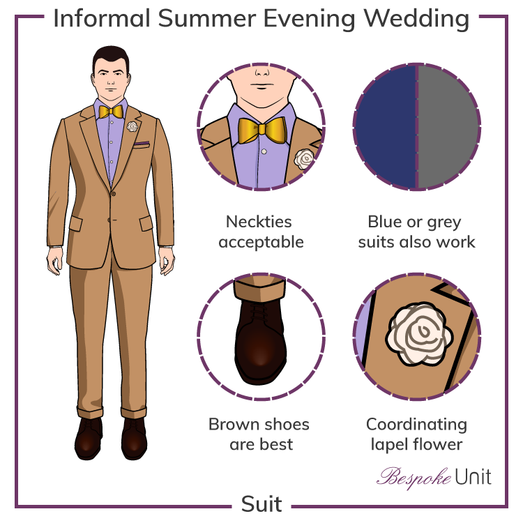 Summer-Informal-Evening-Wedding-Attire