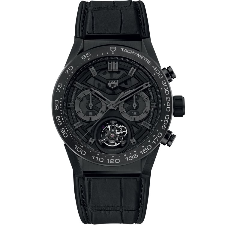 TAG Heuer Carrera 02T Tourbillon Black Phantom Watch