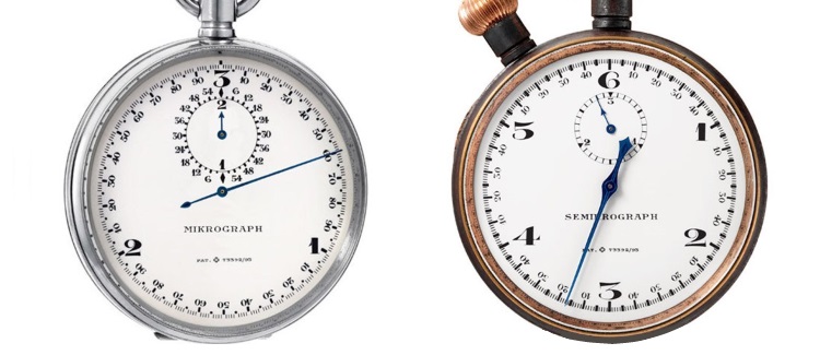 TAG Heuer Mikrograph and Semimikrograph Stopwatches