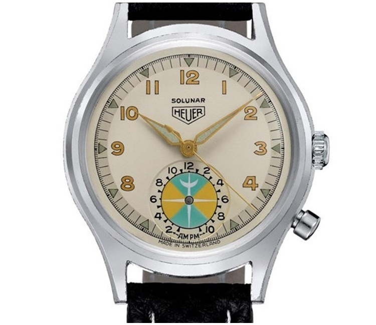 TAG Heuer Solunar Historic Abercrombie & Fitch Watch