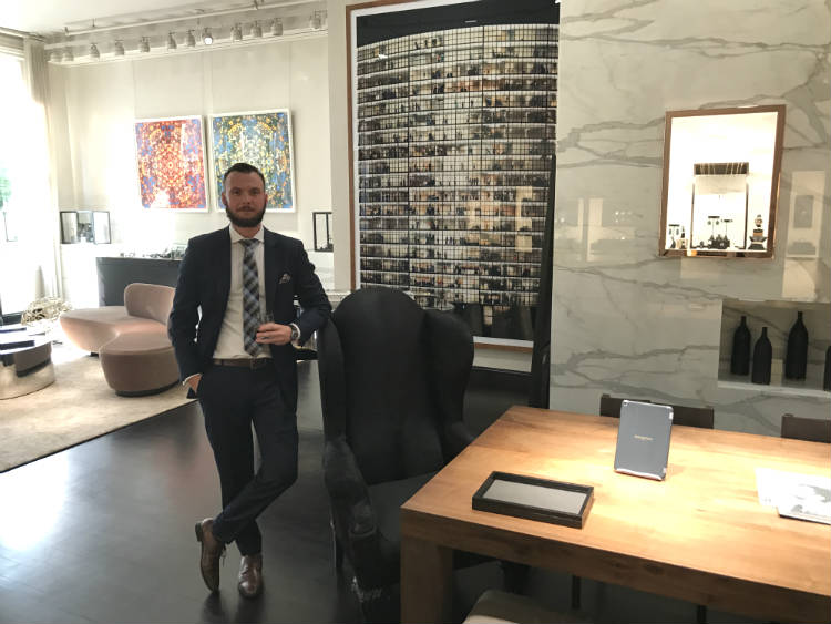 Trevor Guilday In Material Good NYC