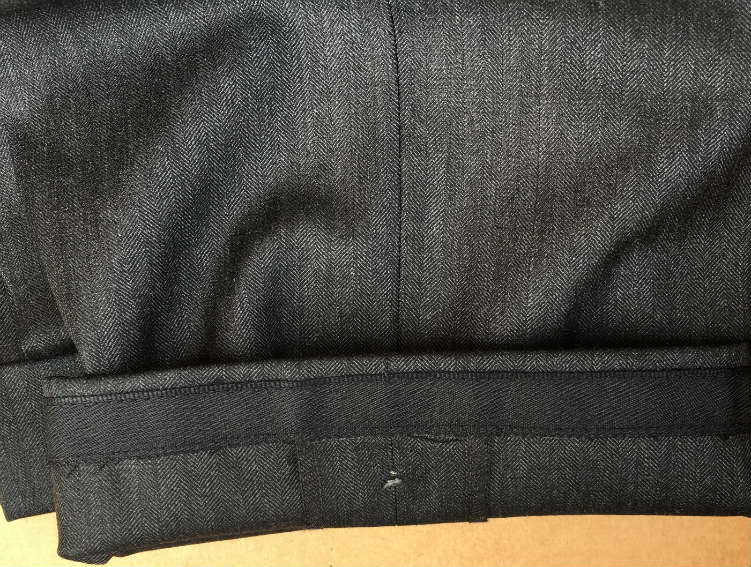 heel guards inside pant cuff