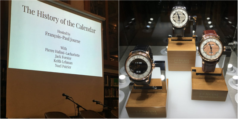 history of the calendar and f.p. journe