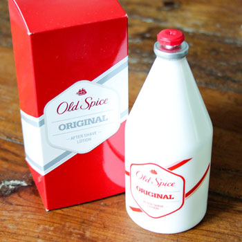 old spice original bottle & box