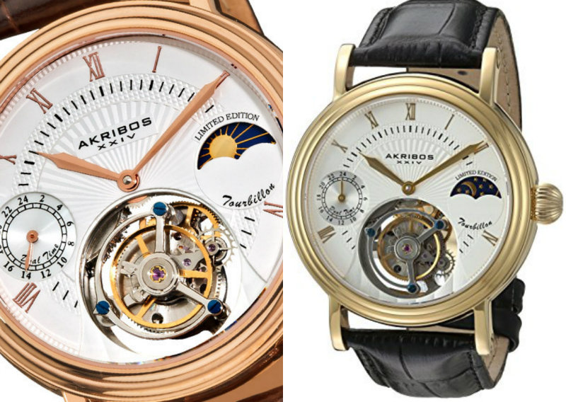 Cheap Tourbillon from Akribos XXIV