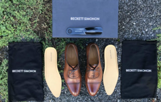 Beckett Simonon shoes and dust bags