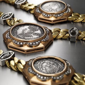 Bulgari Sautoir Set With British Coins