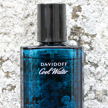 Davidoff Cool Water Bottle Close Up