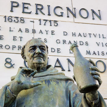 Dom Perignon Statue Champagne Bespoke Unit