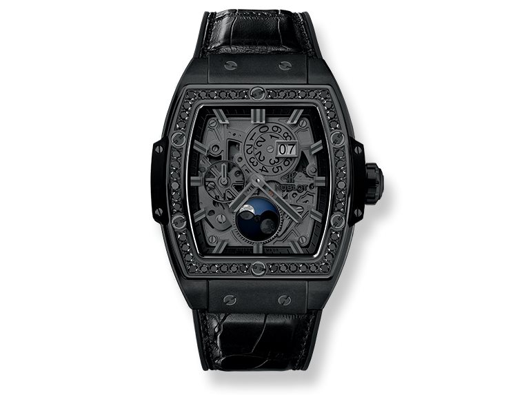 Hublot Spirit Of The Big Bang Moonphase Black Diamonds