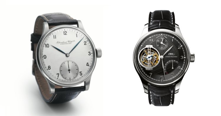 IWC Historic Portugieser And Siderale Scafusia Watches