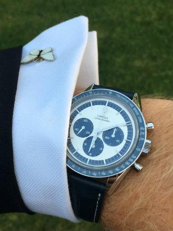 Paul Anthony Wearing Omega Ck2998