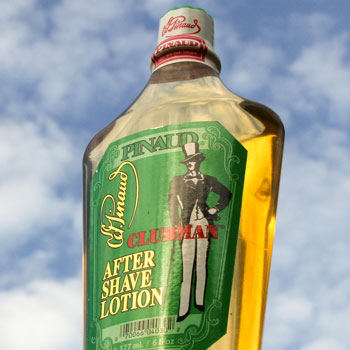 Pinaud Clubman After Shave Lotion Bottle Sky Background