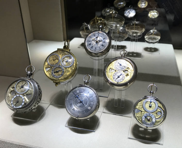 Pocket Watches At Patek Philippe Exhibition