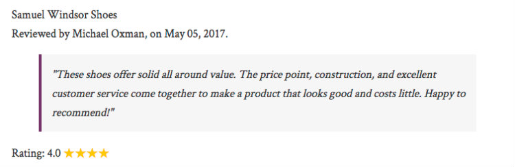 Samuel Windsor schema review