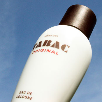 Tabac Original Bottle With Sky Background