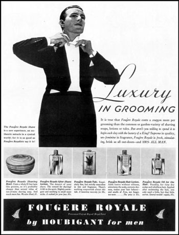 fougère royale houbigant 1920s advert