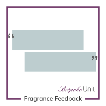 fragrance formula 3rd party feedback