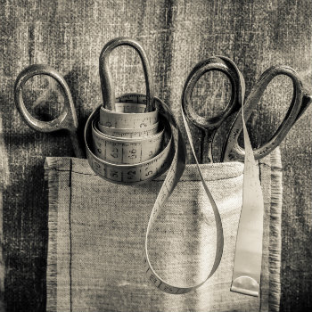 shears and measuring tape