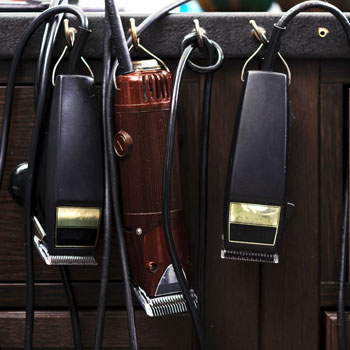 Barber Trimmers On Counter October