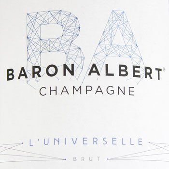 Baron Albert Universelle Champagne Label