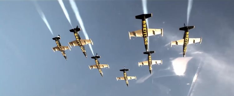 Breitling Jet Team Flying