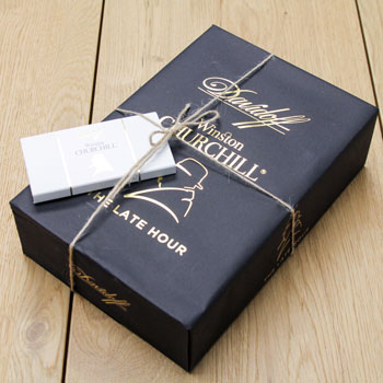 Churchill Late Hour Gift Wrapped Ash Tray