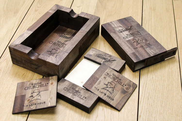 Davidoff Churchill Late Hour Ash Tray Disassembled