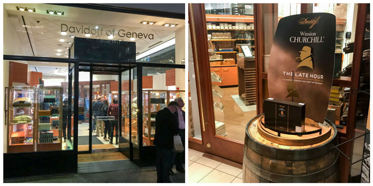 Davidoff Of Geneva Madison Ave Store Front & Davidoff Churchill