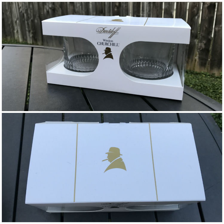 Davidoff Whisky Glasses Packaging