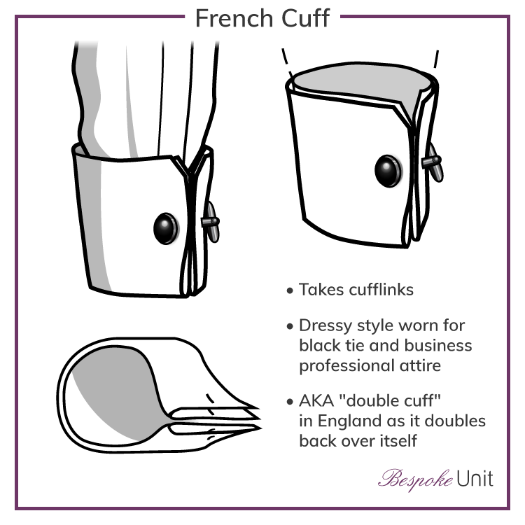 French-Cuff-Shirt Cuff Graphic