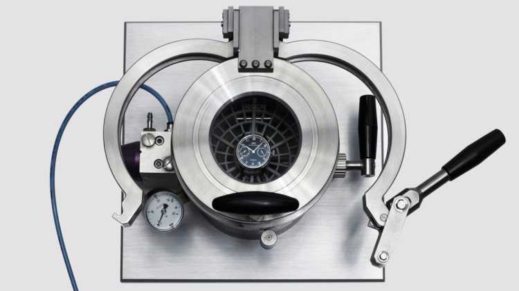 IWC Watch Tested For Water Resistance