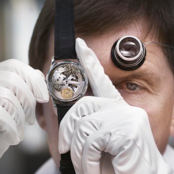 IWC Watchmaker Adjusting Watch